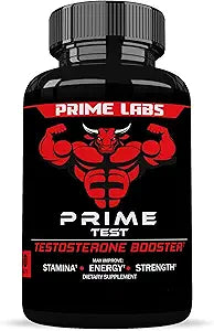 Prime Labs - Testosterone Booster for Men - Natural Endurance, Endurance & Stamina Enhancer - 60 Capsules
