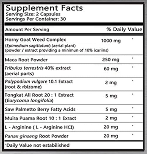 Natural Male Enchantment Increases Size & Length - LONGJACK Large Size (All-Natural Formula)