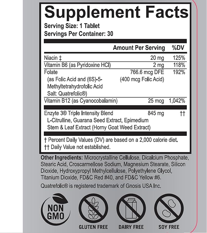 Enzyte3® Natural Male Enhancement Supplement