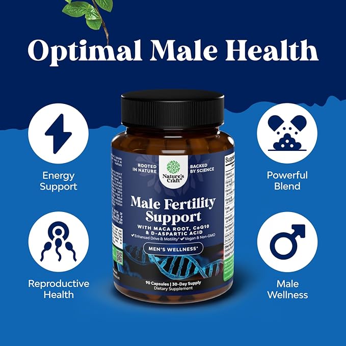 Pre-Conception Male Fertility Supplement - Semen Volume Enhancer