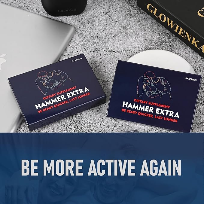 Hammer Extra Herbal Supplement for Men.10 capsules