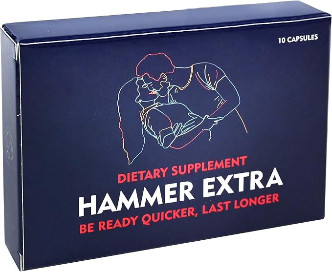 Hammer Extra Herbal Supplement for Men.10 capsules